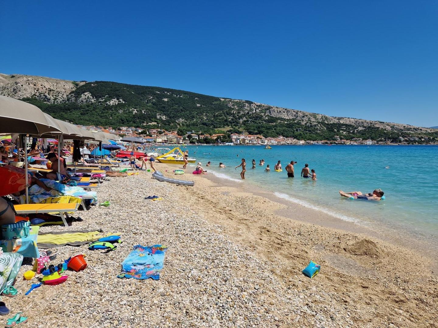 Apartments Mikulan Beach Baška Eksteriør bilde