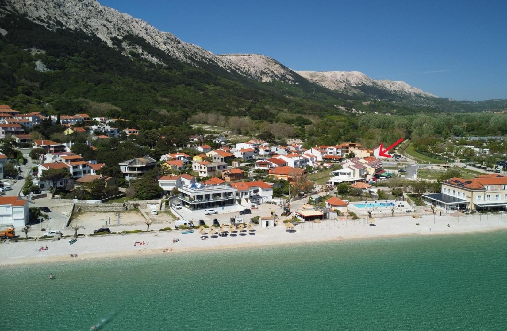 Apartments Mikulan Beach Baška Eksteriør bilde